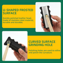 Load image into Gallery viewer, Scott Edward 5-in-1 Flat Pool Cue Tips Shaper, Billiard Cue Stick Tip Tool Accessories For Replacement And Shaping Cue Tips