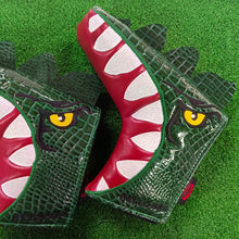 Load image into Gallery viewer, Scott Edward Funny Golf Putter Headcover Magnetic Golf Blade Putter Cover Leather Closure Tyrannosaurus Rex Pattern,1 pcs