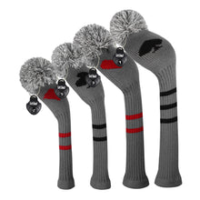 Load image into Gallery viewer, Scott Edward Golf Club Cover with Poker Pattern for Driver(460cc) Wood*1,Fairway Wood*2 and Hybrid(UT) Wood*1,Personalised Golf Protector away from Scratches and Dust