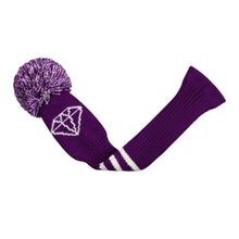 Load image into Gallery viewer, Scott Edward Knitted Golf Covers for Driver Wood,Fairway Wood and Hybrid Wood,Protect Golf Club from Scratches and Dust,Double Layers,Decorate Golf Bags, The Queens Suit Pattern
