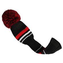 Load image into Gallery viewer, Scott Edward Golf Club Head Covers Fits Well Driver(460cc) Fairway Wood and Hybrid(UT) The Perfect Change for Golf Bag,Classical Red White Stripes