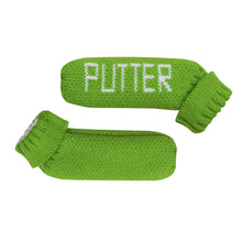 Load image into Gallery viewer, Scott Edward Knitted Putter Cover Blade,1 Piece in Pack, Fits Golf Blade Putters Cute and Soft-Green White Stripes