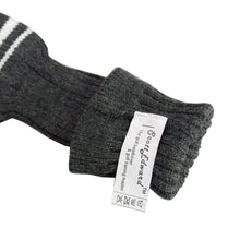 Load image into Gallery viewer, Scott Edward Golf Club Knitted Headcovers Double Layers Elastic Acrylic Yarn,Fluffy Pom Creativity Pattern for Golfer Gifts,Golf Club Protector- Classcial Red Warning Stripes for Driver(460cc),Fairway(3/5/7) and Hybrid(UT)