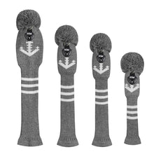 Load image into Gallery viewer, Scott Edward Knitted Golf Covers for Driver Wood,Fairway Wood and Hybrid Wood,Protect Golf Club from Scratches and Dust,Double Layers,Decorate Golf Bags,Anchor Pattern