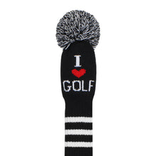 Load image into Gallery viewer, 2022 New Style Scott Edward Knitted Golf Covers for Driver Wood,Fairway Wood and Hybrid Wood,Protect Golf Club from Scratches and Dust,Decorate Golf Bags with Love Heart