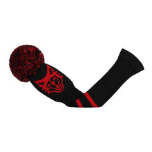 Load image into Gallery viewer, Scott Edward Golf Club Knitted Headcovers Double Layers Elastic Acrylic Yarn,Fluffy Pom Creativity Pattern for Golfer Gifts,Golf Club Protector- Cute Red Fox for Driver(460cc),Fairway(3/5/7) and Hybrid(UT)