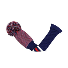 Load image into Gallery viewer, Scott Edward Knitted Golf Covers for Driver Wood,Fairway Wood and Hybrid Wood,Protect Golf Club from Scratches and Dust,Double Layers,Decorate Golf Bags, Blue Dots Pattern