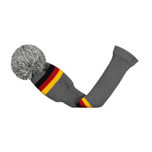 Load image into Gallery viewer, Scott Edward Knitted Golf Covers for Driver Wood,Fairway Wood and Hybrid Wood,Protect Golf Club from Scratches and Dust,Double Layers,Decorate Golf Bags, Grey Yellow Pattern