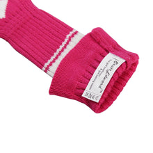 Load image into Gallery viewer, Scott Edward Golf Club Knitted Headcovers Double Layers Elastic Acrylic Yarn,Fluffy Pom Creativity Pattern for Golfer Gifts,Golf Club Protector- Rose White Argyles for Driver(460cc),Fairway(3/5/7) and Hybrid(UT)