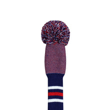 Load image into Gallery viewer, Scott Edward Knitted Golf Covers for Driver Wood,Fairway Wood and Hybrid Wood,Protect Golf Club from Scratches and Dust,Double Layers,Decorate Golf Bags, Blue Dots Pattern