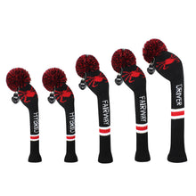 Load image into Gallery viewer, 2022 New Style Scott Edward Knitted Golf Covers for Driver Wood,Fairway Wood and Hybrid Wood,Protect Golf Club from Scratches and Dust,Decorate Golf Bags with Red Spider Pattern