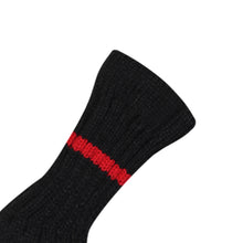 Load image into Gallery viewer, Scott Edward 10 Pcs Golf Iron Head Covers Cuteness and Basically Socks Shape Washable & Durable Golf Club Head Protector-Red Warning