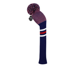 Load image into Gallery viewer, Scott Edward Knitted Golf Covers for Driver Wood,Fairway Wood and Hybrid Wood,Protect Golf Club from Scratches and Dust,Double Layers,Decorate Golf Bags, Blue Dots Pattern