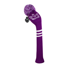 Load image into Gallery viewer, Scott Edward Knitted Golf Covers for Driver Wood,Fairway Wood and Hybrid Wood,Protect Golf Club from Scratches and Dust,Double Layers,Decorate Golf Bags, The Queens Suit Pattern