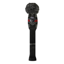 Load image into Gallery viewer, Scott Edward Knitted Golf Club Covers for Driver Wood,Fairway Wood and Hybrid Wood,Protect Golf Club from Scratches and Dust,Decorate Golf Bags with Maya Black Red Pattern