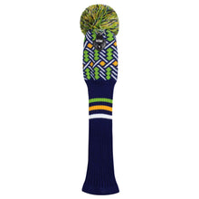 Load image into Gallery viewer, Scott Edward Golf Club Knitted Headcovers for Driver(460cc),Fairway(3/5/7) and Hybrid(UT),Double Layers Acrylic Yarn, Four Colors Styles Pattern for Golfer Gifts,Golf Club Protector