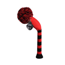Load image into Gallery viewer, 2022 New Style Scott Edward Knitted Golf Covers for Driver Wood,Fairway Wood and Hybrid Wood,Protect Golf Club from Scratches and Dust,Decorate Golf Bags with Red Black Stripes