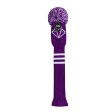 Load image into Gallery viewer, Scott Edward Knitted Golf Covers for Driver Wood,Fairway Wood and Hybrid Wood,Protect Golf Club from Scratches and Dust,Double Layers,Decorate Golf Bags, The Queens Suit Pattern