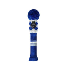 Load image into Gallery viewer, Scott Edward Knitted Golf Covers for Driver Wood,Fairway Wood and Hybrid Wood,Protect Golf Club from Scratches and Dust,Decorate Golf Bags with Blue Red Argyles