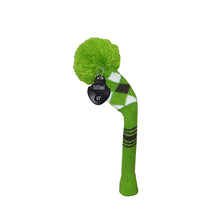 Load image into Gallery viewer, Scott Edward Knitted Golf Covers for Driver Wood,Fairway Wood and Hybrid Wood,Protect Golf Club from Scratches and Dust,Double Layers,Decorate Golf Bags,Green Grey Argyles