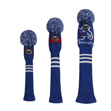 Load image into Gallery viewer, Scott Edward Knitted Golf Covers for Driver Wood,Fairway Wood and Hybrid Wood,Protect Golf Club from Scratches and Dust,Double Layers,Decorate Golf Bags,  Belle Tips Pattern