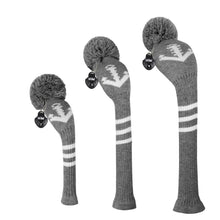 Load image into Gallery viewer, Scott Edward Knitted Golf Covers for Driver Wood,Fairway Wood and Hybrid Wood,Protect Golf Club from Scratches and Dust,Double Layers,Decorate Golf Bags,Anchor Pattern