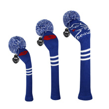 Load image into Gallery viewer, Scott Edward Knitted Golf Covers for Driver Wood,Fairway Wood and Hybrid Wood,Protect Golf Club from Scratches and Dust,Double Layers,Decorate Golf Bags,  Belle Tips Pattern