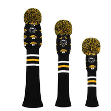 Load image into Gallery viewer, Scott Edward Knitted Golf Covers for Driver Wood,Fairway Wood and Hybrid Wood,Protect Golf Club from Scratches and Dust,Double Layers,Decorate Golf Bags, Mushroom Pattern