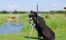 Load image into Gallery viewer, Scott Edward Knitted Golf Club Covers for Driver Wood,Fairway Wood and Hybrid Wood,Protect Golf Club from Scratches and Dust,Decorate Golf Bags with Maya Black Red Pattern