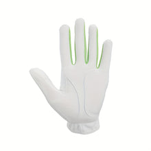 Load image into Gallery viewer, Scott Edward 1pcs men&#39;s single green white left hand golf microfiber nano non-slip breathable gloves
