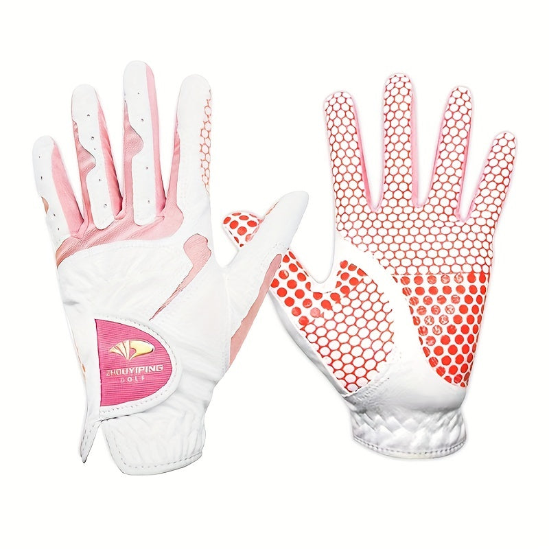 Scott Edward 1pcs Pair of Durable, Breathable, Non-Slip Golf Gloves for Women - Enhance Your Game!