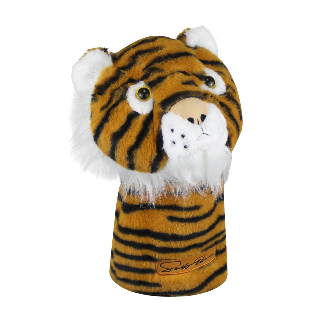 Scott Edward Animal Zoo Golf Driver Wood Covers, Fit Drivers and Fairway, Lovely tiger, Funny and Functional