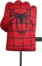 Load image into Gallery viewer, Scott Edward Boxing Golf Club Head Covers, Fit Drivers and Fairway Wood, Green, Red Spider, Unlimited Gloves
