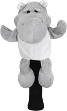 Load image into Gallery viewer, Scott Edward Funny Animal Head Golf Covers, Fit  for Drivers and Fairway Wood, Cute Hippo, Cool and Functional
