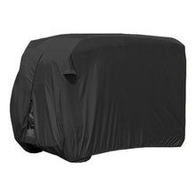 Load image into Gallery viewer, Scott Edward Golf Cart Cover 400D Waterproof Windproof Sunproof Outdoor All-Weather Polyester Full Golf Cart Cover Fits EZGO, Club Car, Yamaha, 2/4 Passenger Golf Cart, Black without vent
