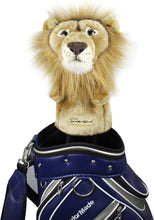 Load image into Gallery viewer, Scott Edward Funny Animal Head Golf Covers, Fit  for Drivers and Fairway Wood, Cute Lion , Cool and Functional
