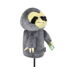 Load image into Gallery viewer, Scott Edward Animal Zoo Golf Driver Wood Covers, Fit Drivers and Fairway, Lovely sloth , Funny and Functional

