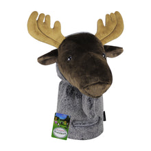 Load image into Gallery viewer, Scott Edward Animal Zoo Golf Driver Wood Covers, Fit Drivers and Fairway, Lovely moose , Funny and Functional
