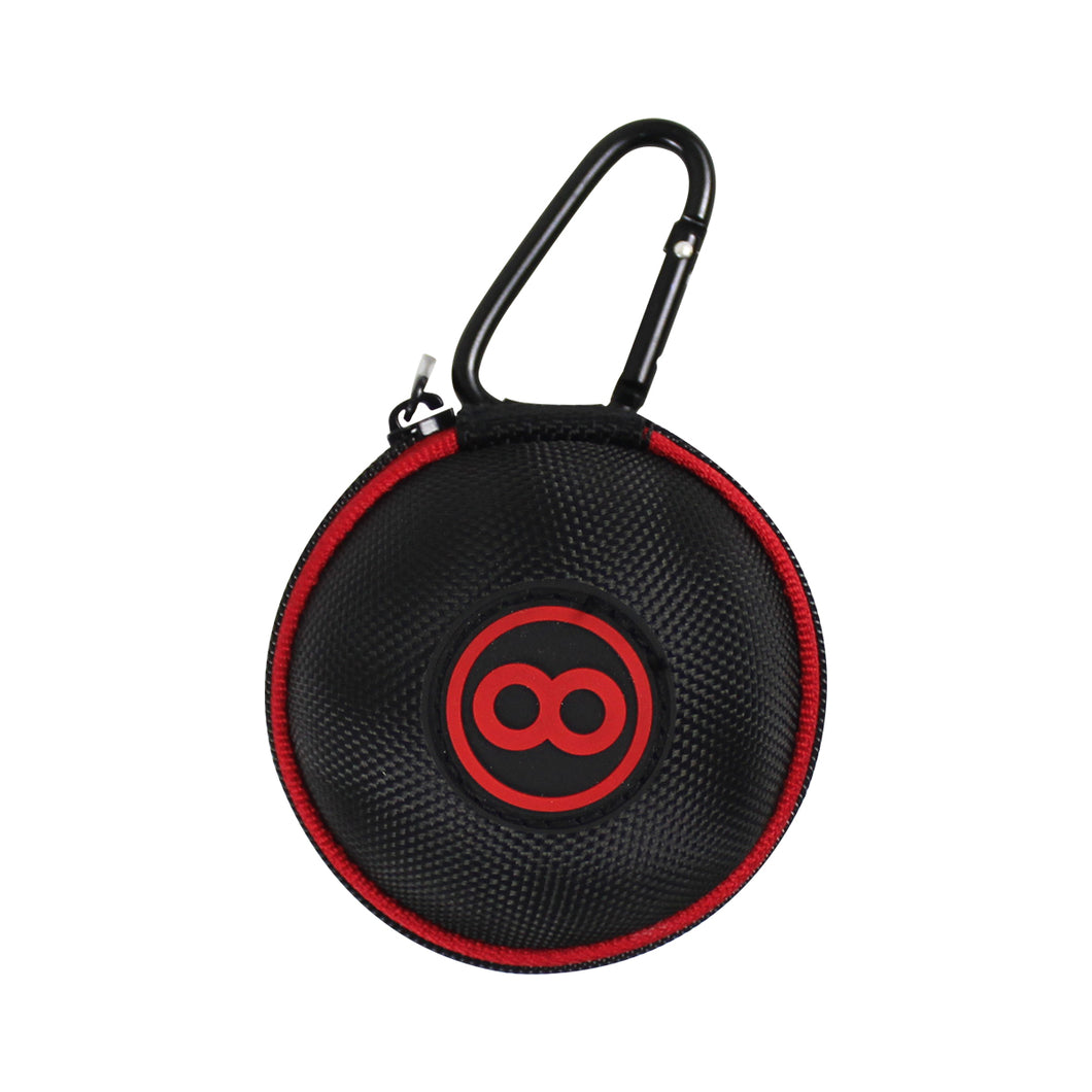 Scott Edward Clip-on Cue Ball Case Billiard Ball Bag Carrying Case Holder Pool Protector Accessory Cue Ball Bag for Attaching Cue Balls