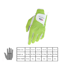 Load image into Gallery viewer, Scott Edward Golf anti slip gloves, one left hand, anti slip, turquoise green, suitable for practicing golf
