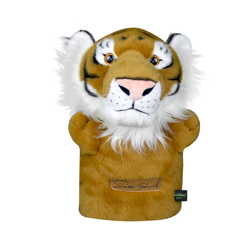Scott Edward Animal Zoo Golf Driver Wood Covers, Fit Drivers and Fairway, Lovely tiger, Funny and Functional