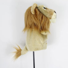 Load image into Gallery viewer, Scott Edward Funny Animal Head Golf Covers, Fit  for Drivers and Fairway Wood, Cute Lion , Cool and Functional
