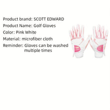 Load image into Gallery viewer, Scott Edward 1pcs Pair of Durable, Breathable, Non-Slip Golf Gloves for Women - Enhance Your Game!
