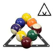 Load image into Gallery viewer, Scott Edward  6pcs Billiard Ball Racks Magic Rack Sheet Pool Rack Sheets Triangle
