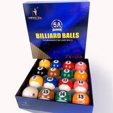 Load image into Gallery viewer, Scott Edward Billiard Pool Balls, Complete Set of 16 Pool Balls, Diameter 22.5&quot; (57.2mm) Weight 170/180G Cue Ball Set for Pool Table and Display, Regulation Size Pool Table Balls for Replacement
