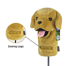 Load image into Gallery viewer, Scott Edward Animal Zoo Golf Driver Wood Covers, Fit Drivers and Fairway, Lovely Golden Retriever， Funny and Functional
