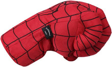 Load image into Gallery viewer, Scott Edward Boxing Golf Club Head Covers, Fit Drivers and Fairway Wood, Green, Red Spider, Unlimited Gloves
