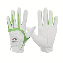 Load image into Gallery viewer, Scott Edward 1pcs men&#39;s single green white left hand golf microfiber nano non-slip breathable gloves
