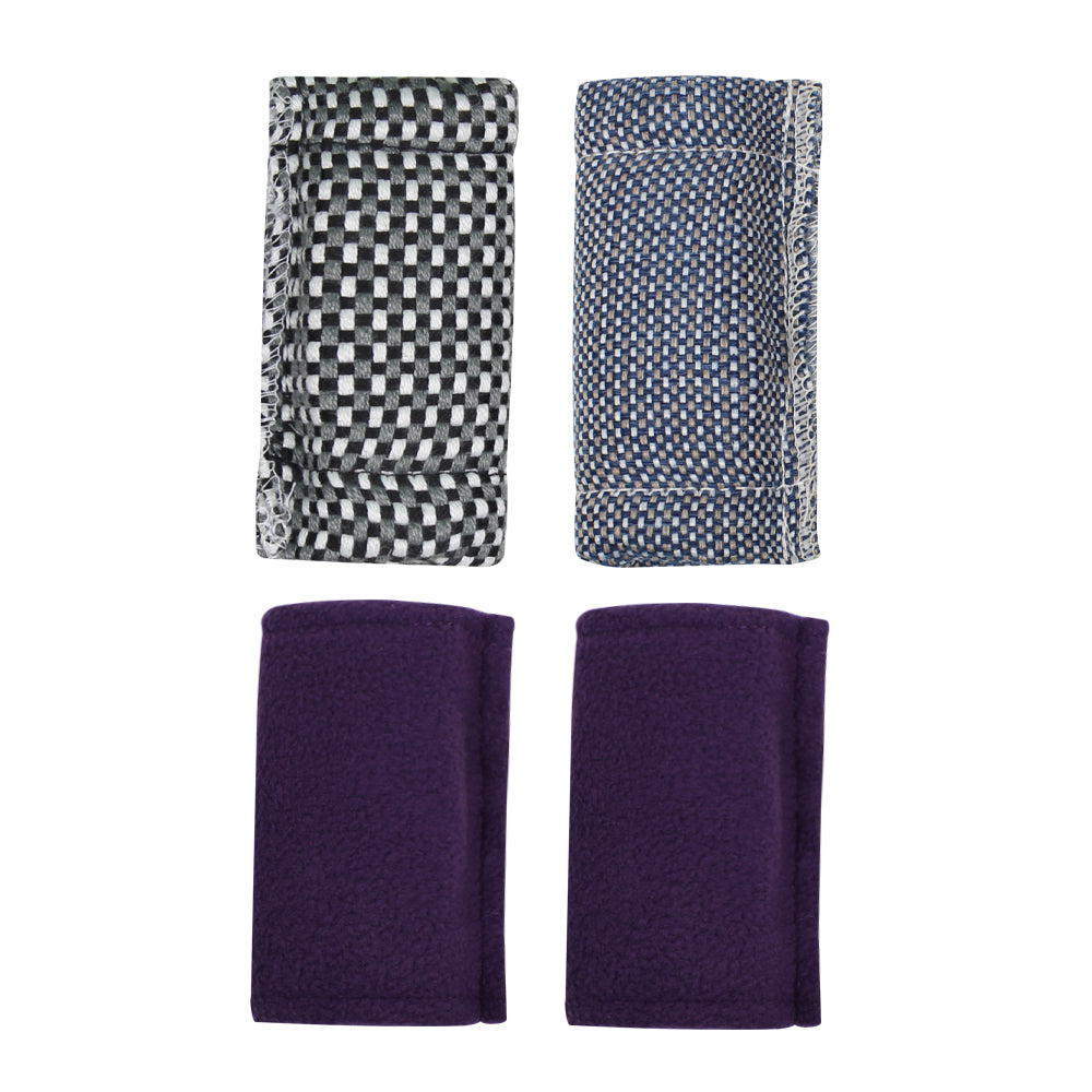 Scott Edward 4pcs Premium Billiards Grid Wiping Cloth - Clean and Shine Your Pool Cue with Ease