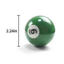 Load image into Gallery viewer, Scott Edward Billiard Pool Balls, Complete Set of 16 Pool Balls, Diameter 22.5&quot; (57.2mm) Weight 170/180G Cue Ball Set for Pool Table and Display, Regulation Size Pool Table Balls for Replacement
